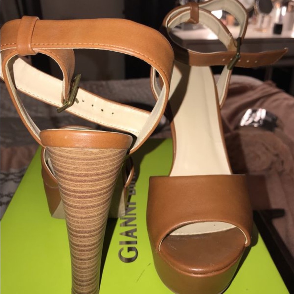 Brown heels